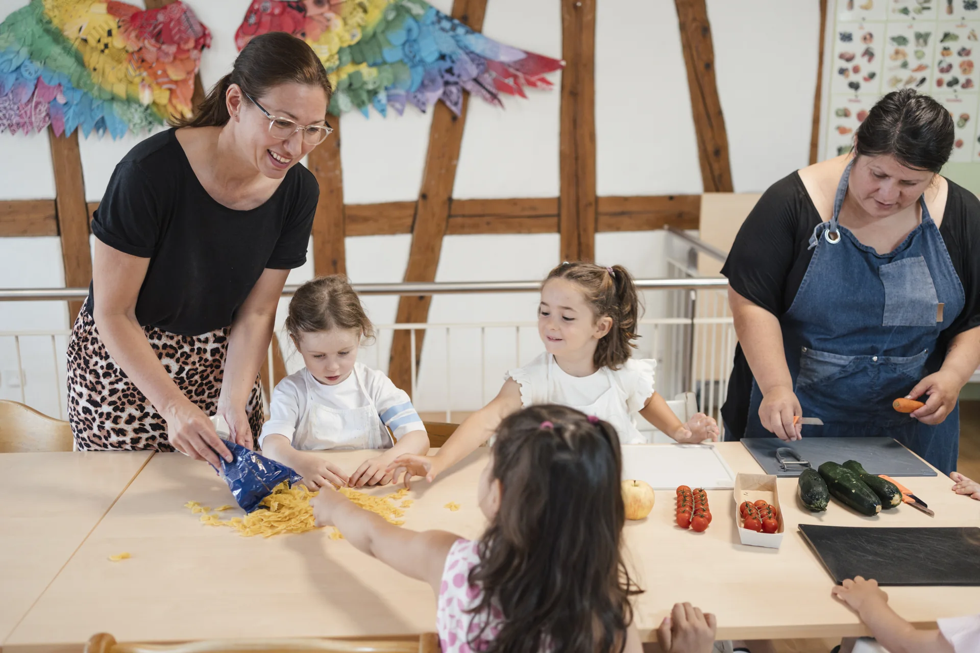 Es ist Spielzeit in der Altstadt Kita Zauberland